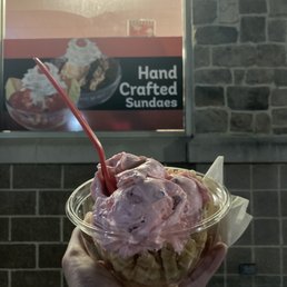 Cotton Candy Waffle Bowl Cotton Candy Waffle Bowl