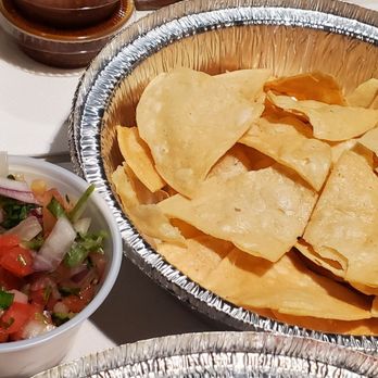 3 Hermanos Mexican Grill - Chips and Salsa ($3) - Mexican Near Me - San Jose, California