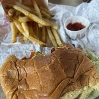 Hat Creek - A bite taken... couldn't resist. - Burgers Near Me - San Marcos, Texas Hat Creek - A bite taken... couldn't resist. - Burgers Near Me - San Marcos, Texas