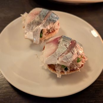 Beba - Mackerel Montadito - Argentine Near Me - Montreal, Quebec Beba - Mackerel Montadito - Argentine Near Me - Montreal, Quebec