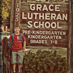 Grace Lutheran School - Starting 8th grade (his 10th year).
