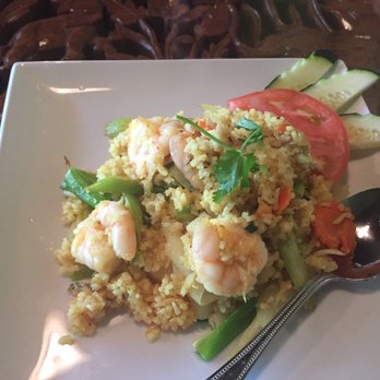 Thai Boran - Curry shrimp fried rice- yum! - Thai Near Me - Albuquerque, New Mexico