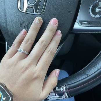 Fantasy Nail Salon - I did manicure gel nails on my real nails, turned out excellent - Nail Salons Near Me - Ontario, California