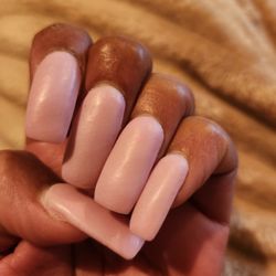 A+Nails - 3.5 hours for these bulking bubble nails.