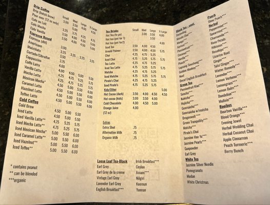 Menu photo 1 Conservatory For Coffee, Tea & Cocoa Culver City, CA Menu photo 1 Conservatory For Coffee, Tea & Cocoa Culver City, CA