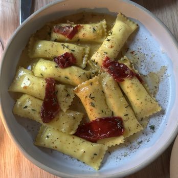 Lilia - Sheeps Milk Cheese Filled Agnolotti - Italian Near Me - Brooklyn, New York