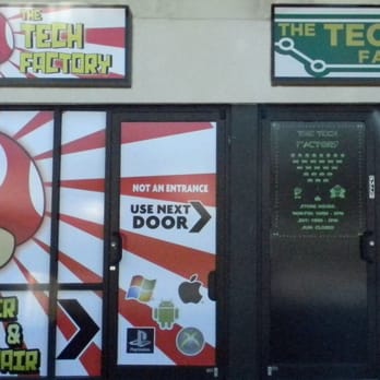 The Tech Factory - Two store fronts, one entrance. A tech service side (for us) and a customer service side (for you). - Electronics Repair Near Me - Richland Hills, Texas
