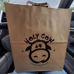 Cute reusable carryout bag