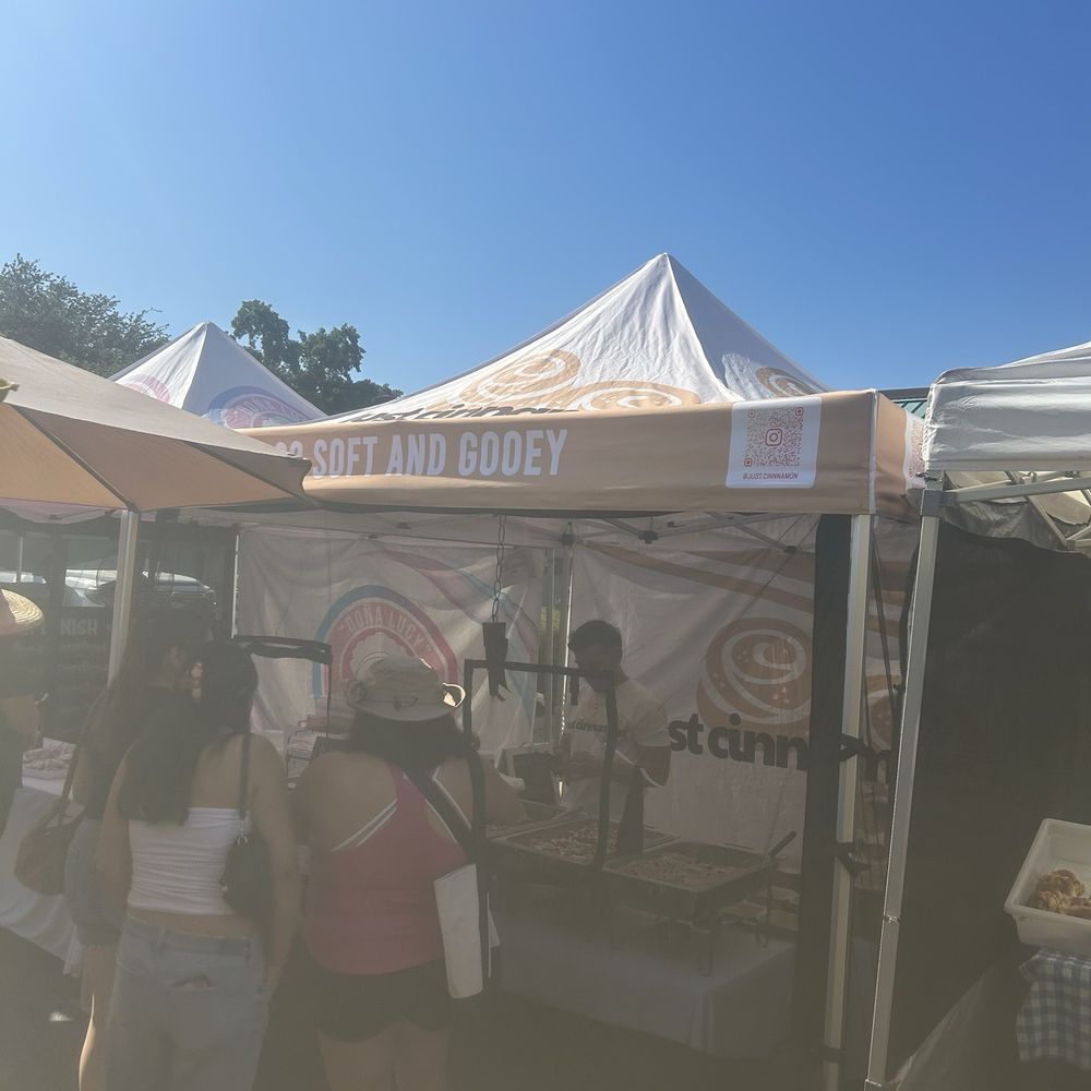 Just Cinnamon - Service tent - Desserts Near Me - Bakersfield, California Just Cinnamon - Service tent - Desserts Near Me - Bakersfield, California