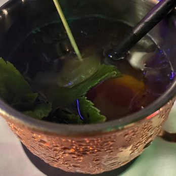 A Fish Called Avalon - Moscow Avalon Mule - Seafood Near Me - Miami Beach, Florida