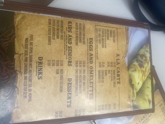 Menu photo 2 Don Sombrero Mexican Restaurant Bodfish, CA Menu photo 2 Don Sombrero Mexican Restaurant Bodfish, CA