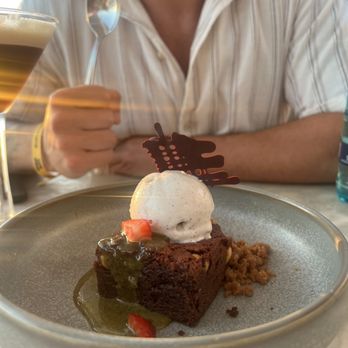 Mint Lounge - Brownie with hazelnut - Italian Near Me - St Antoni de Portmany, PM