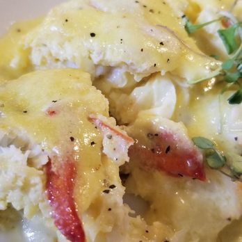 Lulu's - Atlantic omelette... when they say Lobster... NO LIES DETECTED!!!  Atlantic Omelette - New American Near Me - Richmond, Virginia