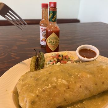Señor Chilaquiles - vegan wet burrito with a delicious homemade hot sauce and garlic tobasco - Mexican Near Me - Soquel, California Señor Chilaquiles - vegan wet burrito with a delicious homemade hot sauce and garlic tobasco - Mexican Near Me - Soquel, California