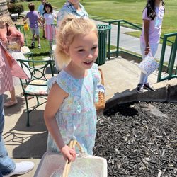 Brookside Country Club - Getting ready to hunt easter eggs!