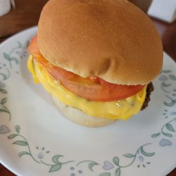 Unique Bar-B-Q Place - Cheeseburger