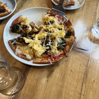 Terra GR - Gluten free Breakfast Pizza - New American Near Me - Grand Rapids, Michigan