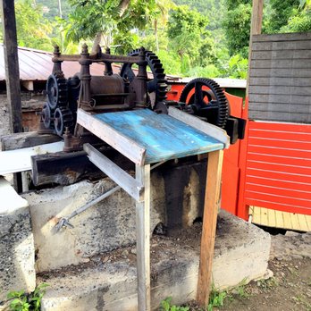 Callwood Rum Distillery - The Sugar Cane Press - Landmarks & Historical Buildings Near Me - Tortola, Virgin Islands