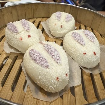 1st Dumpling N Noodle - Taro Steamed buns! bunnies - Noodles Near Me - Montclair, California 1st Dumpling N Noodle - Taro Steamed buns! bunnies - Noodles Near Me - Montclair, California