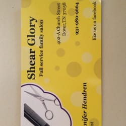 Shear Glory - Business card