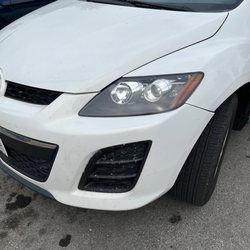 Jiffy Lube - (Head lights cleaned)