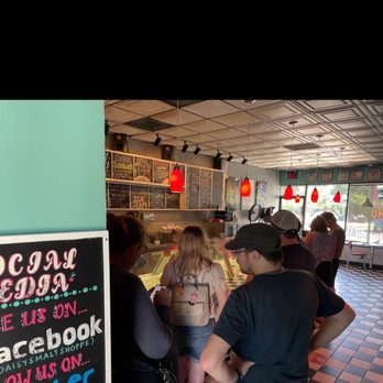 Daisy's Ice Cream - Busy summer day. - Ice Cream & Frozen Yogurt Near Me - Palatine, Illinois Daisy's Ice Cream - Busy summer day. - Ice Cream & Frozen Yogurt Near Me - Palatine, Illinois