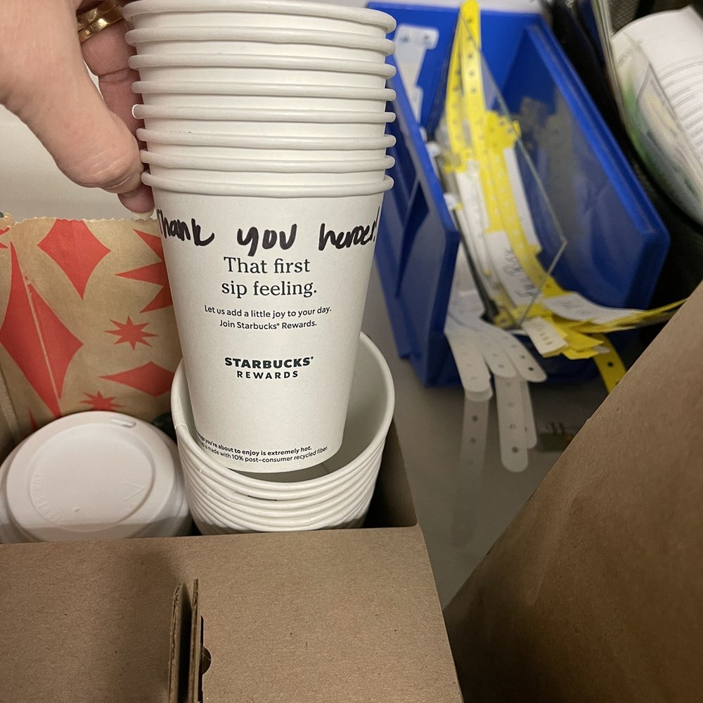 Starbucks - Cups with messages of hope - Coffee & Tea Near Me - Simpsonville, South Carolina Starbucks - Cups with messages of hope - Coffee & Tea Near Me - Simpsonville, South Carolina