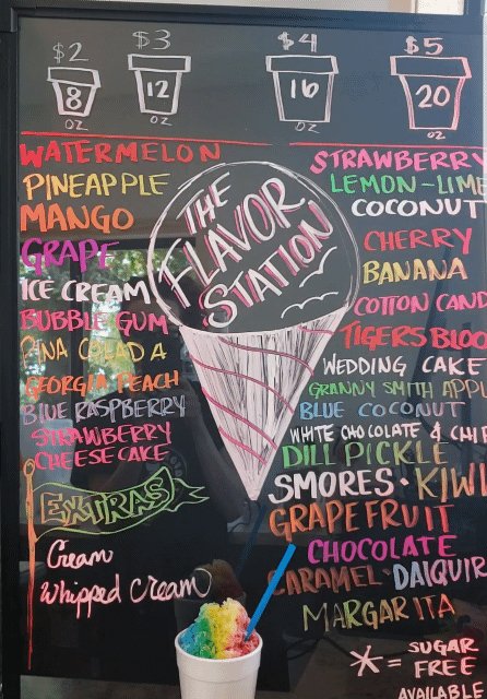 The Flavor Station Logo