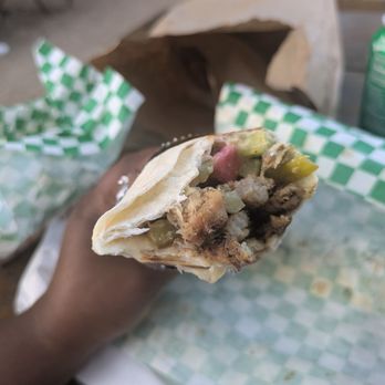 Reem's - Chicken shawarma wrap - Food Trucks Near Me - Austin, Texas