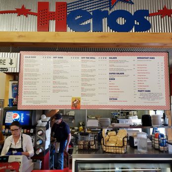 Heros Sub Shop - Taken from the high table seating area - Sandwiches Near Me - Belgrade, Montana