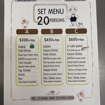 Gok Jee Food - Menu - Caterers Near Me - Los Angeles, California