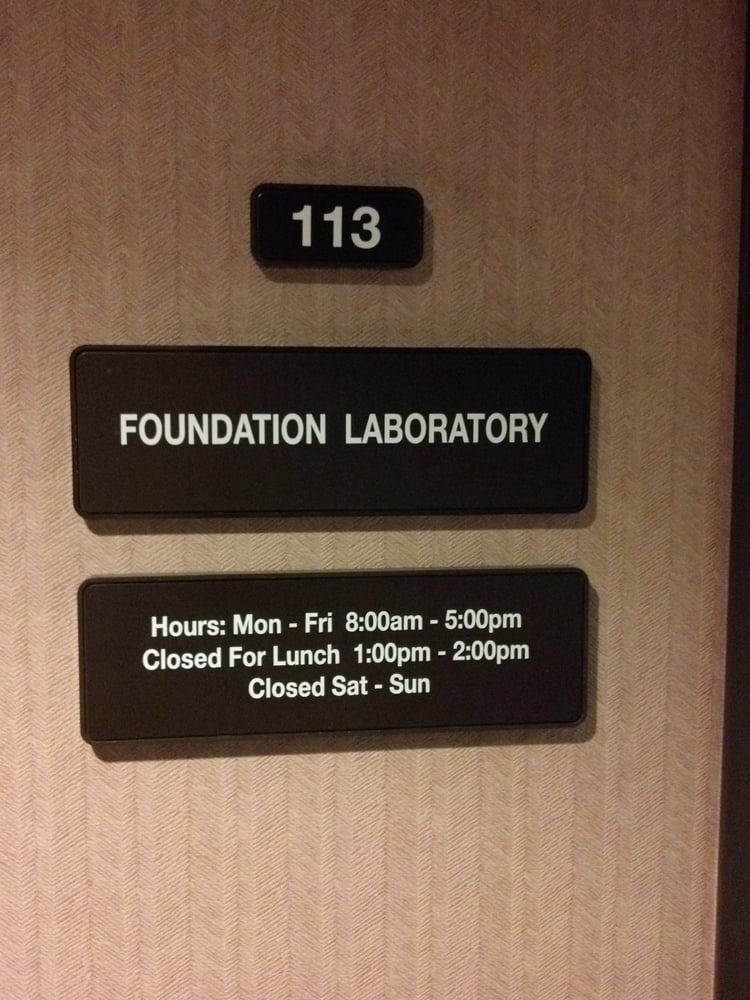 FOUNDATION LABORATORY 29645 Rancho California Rd, Temecula