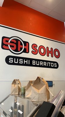 SOHO Sushi Burrito by null