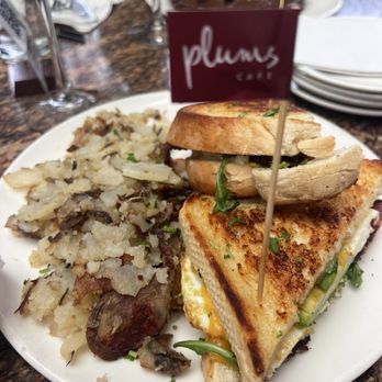 Plums Cafe - Breakfast sandwhich - Breakfast & Brunch Near Me - Costa Mesa, California Plums Cafe - Breakfast sandwhich - Breakfast & Brunch Near Me - Costa Mesa, California