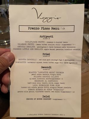 Menu photo 4 Viaggio Ristorante Wayne, NJ