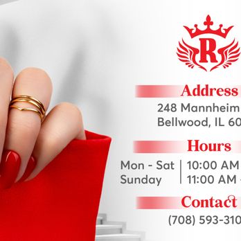 Red Nails - Red Nails - Nail Salons Near Me - Bellwood, Illinois