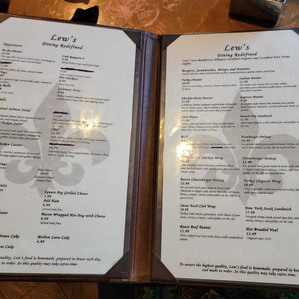 Lew's - Menu - Chinese Near Me - Rock Springs, Wyoming Lew's - Menu - Chinese Near Me - Rock Springs, Wyoming
