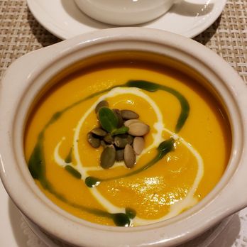 Bloom - Butternut squash soup - New American Near Me - Verona, New Jersey