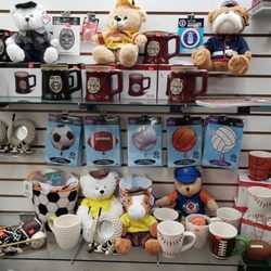 Americus House of Flowers - Plush and Mugs for police, firefighters, and sports