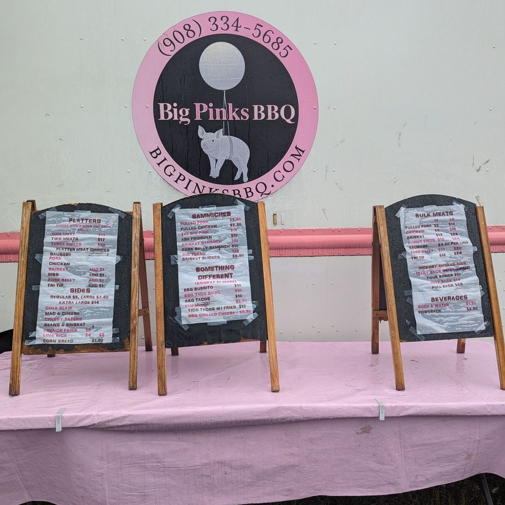 Big Pink's BBQ - Menu - Caterers Near Me - Bridgewater, New Jersey