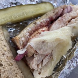 Turkey Swiss melt to go