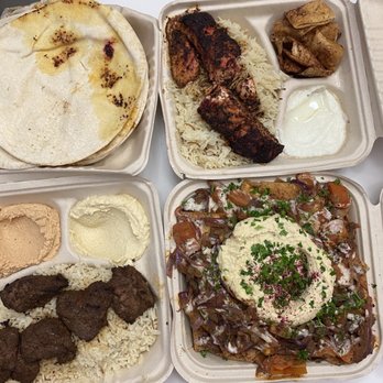 Hummus Labs - The pita chips in the shawarma nachos are so flavorful and crunchy! - Mediterranean Near Me - Pasadena, California