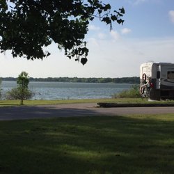 Hickory Creek Park - Lake view from our site