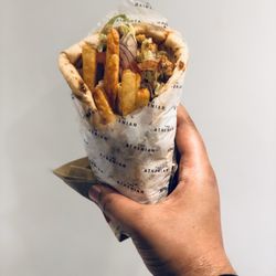 The Athenian - boxpark - Chicken gyro wrap