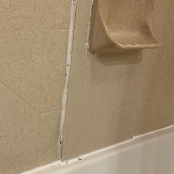 Hampton Inn Hendersonville - Mildew in shower - Hotels Near Me - Hendersonville, North Carolina