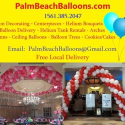 Palm Beach Ballooons - Palm Beach Balloons - Best Balloon Delivery & Balloon Decorating Service in South Florida. 561.385.2047