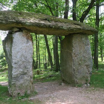 Columcille Megalith Park - Columcille - looks like Pi symbol or mini Stonehenge - Parks Near Me - Bangor, Pennsylvania Columcille Megalith Park - Columcille - looks like Pi symbol or mini Stonehenge - Parks Near Me - Bangor, Pennsylvania