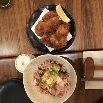 Raku - Chicken Tatsuta-age and Agedashi Tofu - Japanese Near Me - New York, New York