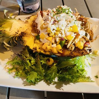 Mangoes - Loaded Caribbean Pineapple - Seafood Near Me - Key West, Florida Mangoes - Loaded Caribbean Pineapple - Seafood Near Me - Key West, Florida