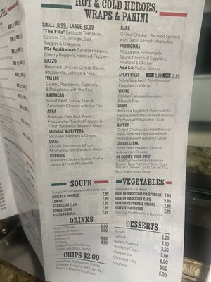 Menu photo 1 Ferazzoli's Italian Kitchen Rutherford, NJ